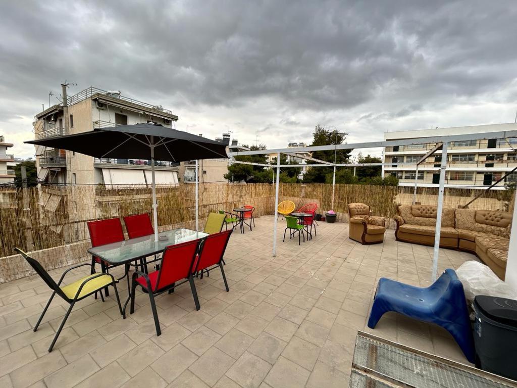 Athens 3Br Riviera Alimos Lägenhet Exteriör bild